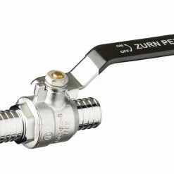 Promo ⭐ Zurn PEX 1 in. Brass Barbed Ball Valve 👏