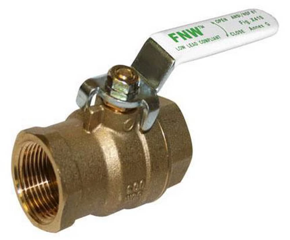 Outlet ⌛ FNW® Figure X410C 3 in. Brass Full Port NPT 600# Ball Valve 🌟