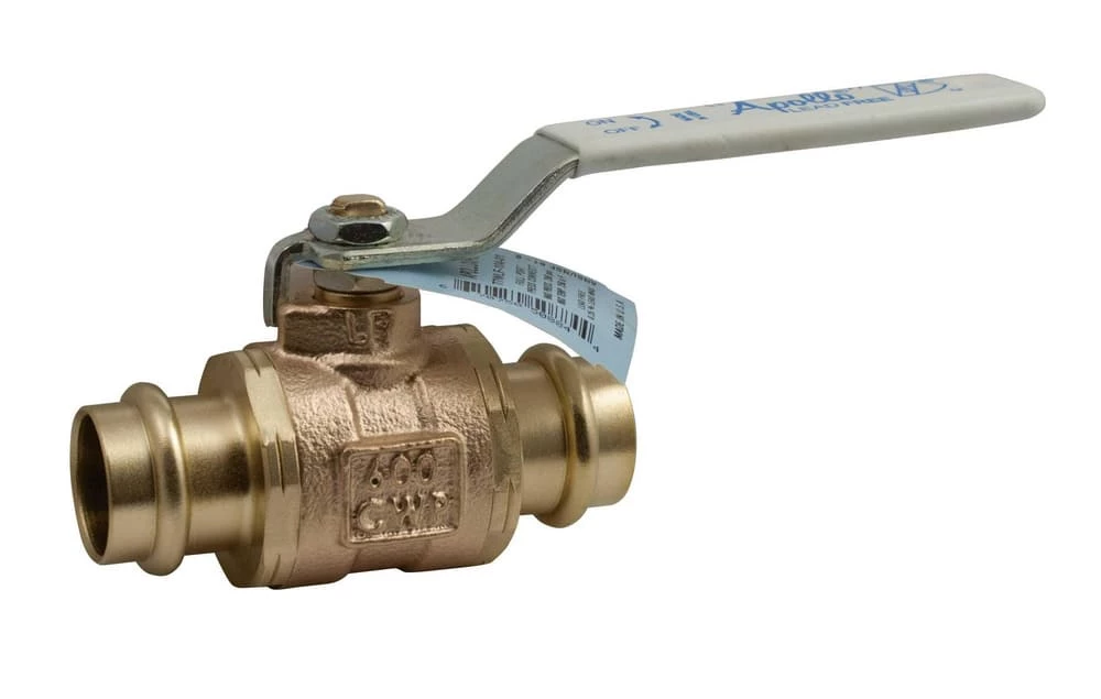 Best Pirce 🌟 Apollo® Press 77WLF Series 1 in. Brass and Bronze Full Port Press 200# Ball Valve ⌛