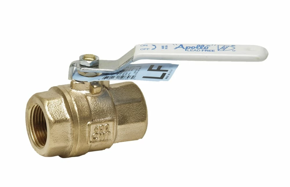 Best deal 🤩 Apollo Valves 77CLF-A Series 2-1/2 in. Bronze Full Port Solder 600# Ball Valve 🔥