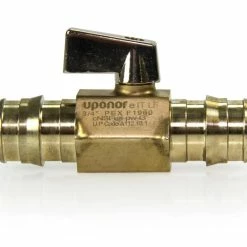 Promo ✔️ Uponor ProPEX® 1/2 in. Brass Full Port PEX 200# Ball Valve 🎁