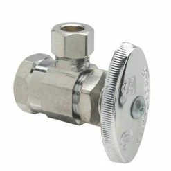 Top 10 🧨 BrassCraft OR17 Series 1/2 x 3/8 in. FIPT x OD Compression Knurled Oval Handle Angle Supply Stop Valve in Chrome Plated 🛒