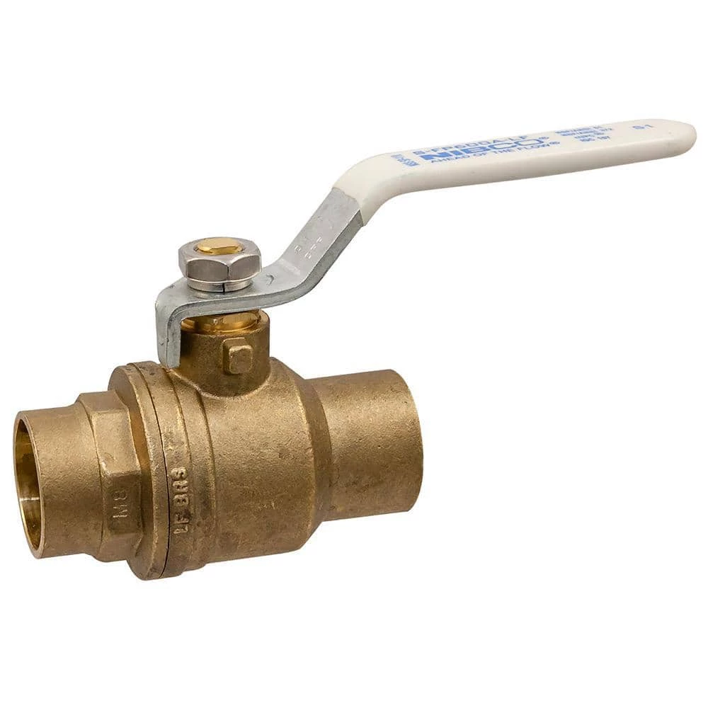 Top 10 ✔️ NIBCO S-FP-600A-LF 2 in. Brass Full Port Solder 600# Ball Valve 💯