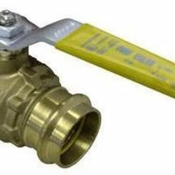 Hot Sale 🛒 FNW® 2 in. DZR Brass Full Port Press Ball Valve 🌟