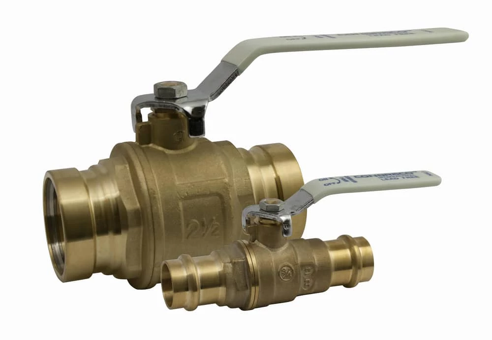 Deals ⭐ Apollo® Press 94VLF-A Series 1-1/4 in. Brass Full Port Press 250# Ball Valve 🛒