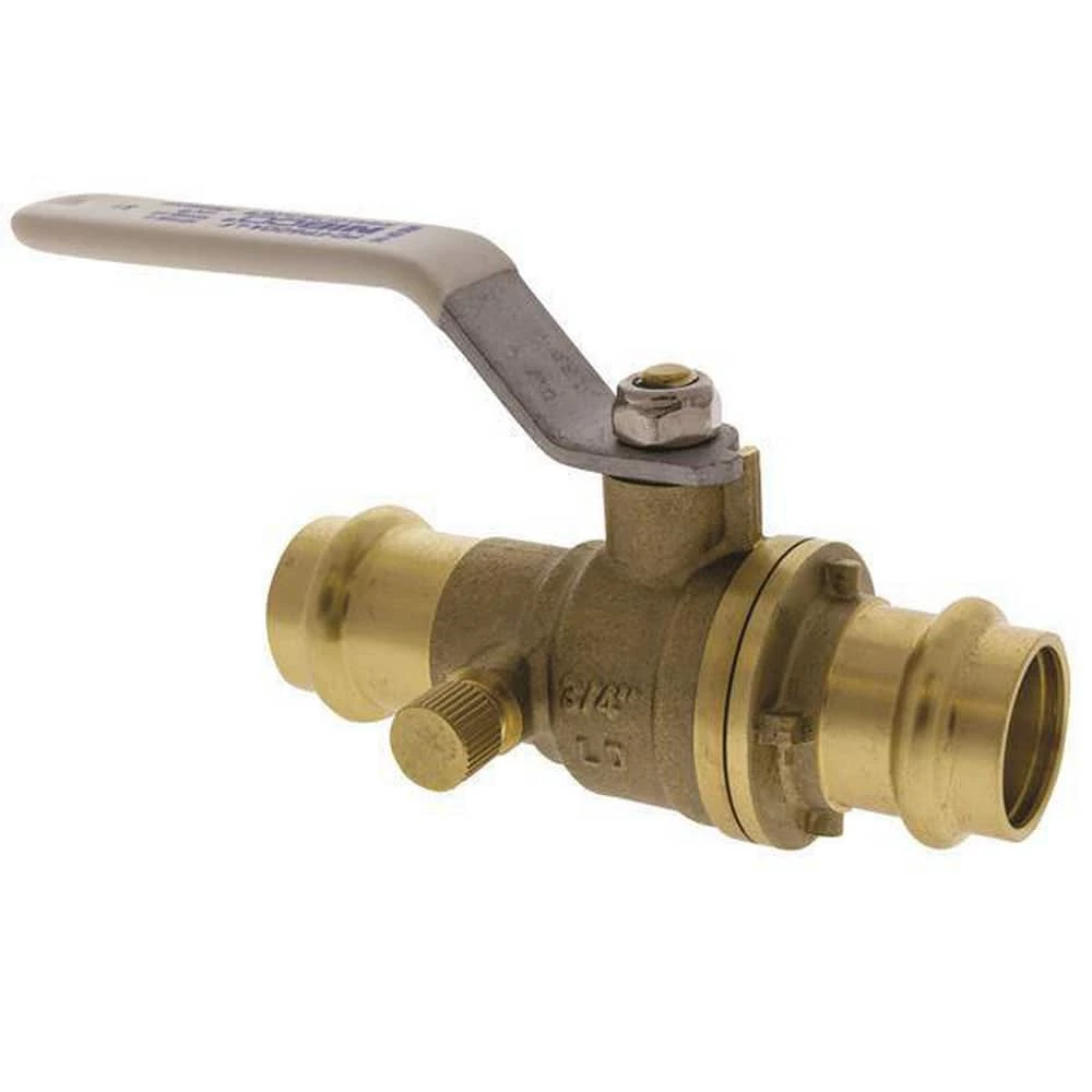 Flash Sale 🎁 NIBCO PC-FP-600A-D-LF 1 in. DZR Copper Alloy Press 250# Ball Valve 😍
