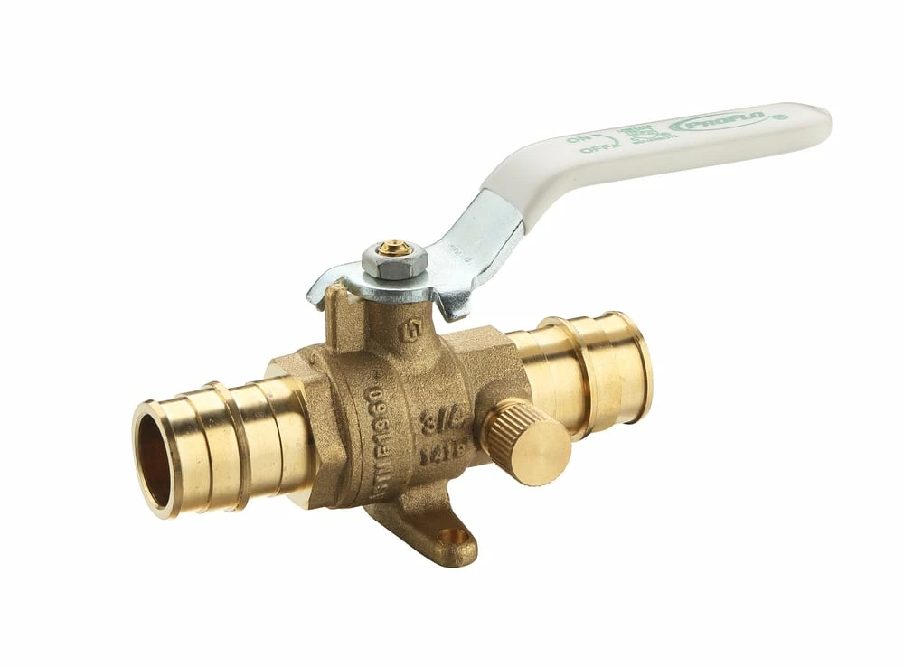 New 🔔 PROFLO® PFX472 Series 3/4 in. Brass Full Port F1960 400# Ball Valve ✨