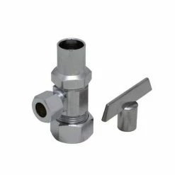 Buy ✨ PROFLO® 5/8 x 3/8 in. Compression Loose Key Angle Supply Stop Valve in Polished Chrome 😉