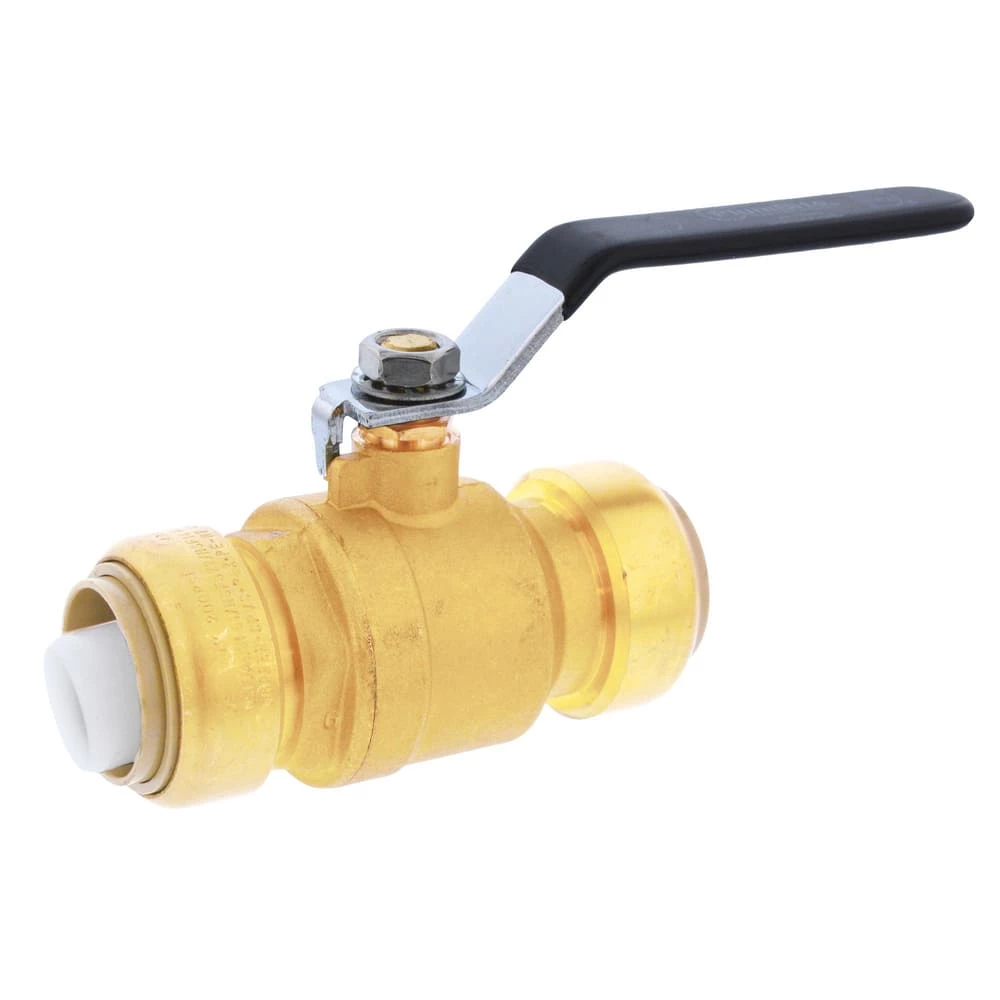 Best Sale 🎉 Jones Stephens Plumbite® 1/2 in. Brass Push-to-Connect 200# Ball Valve 😍
