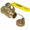Best Sale ✔️ FNW® 3/4 in. Brass Full Port MIPT x Hose Ball Valve 😀