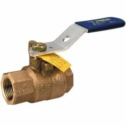 Cheap 🧨 NIBCO T-585-70-UL 1/2 in. Bronze Full Port Threaded 250# Ball Valve 👏
