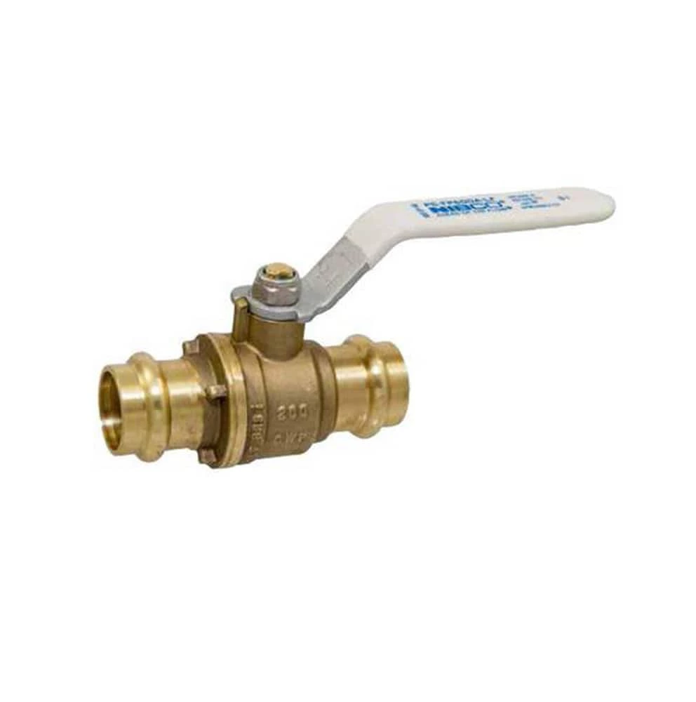 Best Pirce 😍 NIBCO PC-FP-600A-LF 1-1/4 in. DZR Copper Alloy Full Port Press 250# Ball Valve 👍
