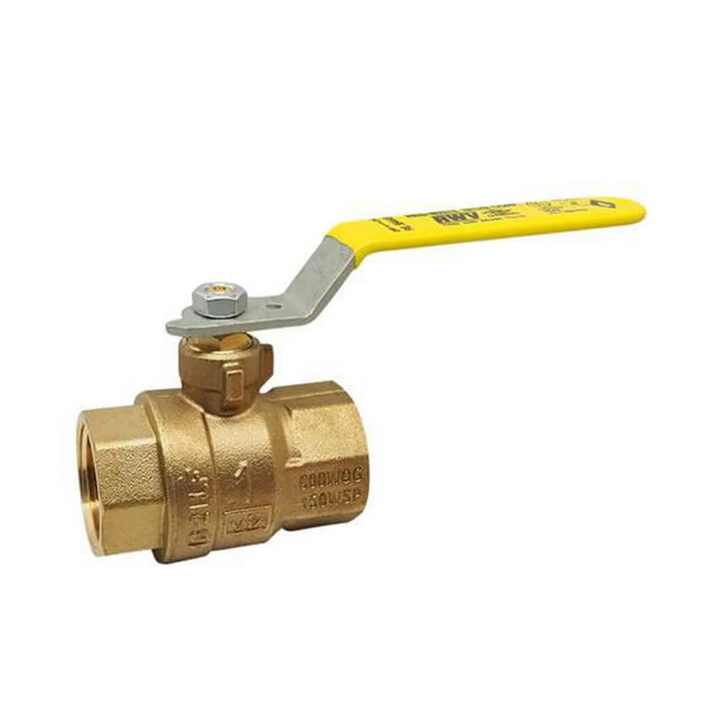Cheapest 🤩 Red-White Valve Figure 5544AB 3/8 in. Brass Full Port FNPT 600# Ball Valve ⭐