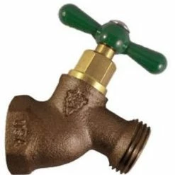 Hot Sale 😍 Champion-Arrowhead 253LF Series 1/2 in x 3/4 in. Bronze Alloy FIP x MHT No Kink Hose Bibb ⭐