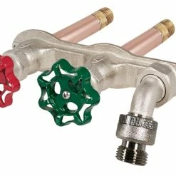 Discount 🔥 Prier Products C-108 Series Satin Nickel 1/2 x 3/4 x 4 in. MNPT x Sweat Wall Hydrant 🛒