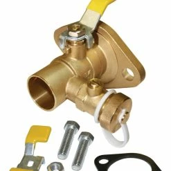 Best Sale ✔️ FNW® 3/4 in. DZR Brass Full Port Sweat 600# Ball Valve ✨