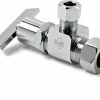 Best Pirce 🌟 McGuire Manufacturing 1/2 x 3/8 in. OD Tube Loose Key Angle Supply Stop Valve in Chrome Plated ✔️