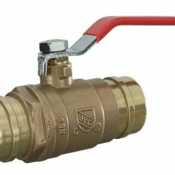 Promo 🎉 Sioux Chief 648 Series 1-1/2 in. Brass Full Port Solvent Weld Ball Valve 🔥
