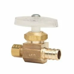 Top 10 🛒 BrassCraft BRPX04 Series 1/2 x 1/4 in. F1807 x OD Compression Knurled Oval Handle Straight Supply Stop Valve in Rough Brass 🤩